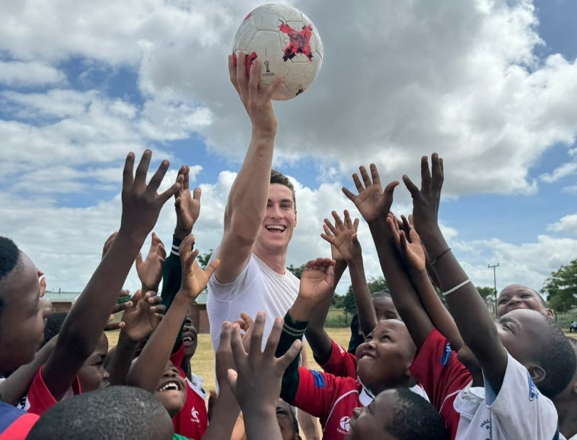 Kidz Africa sports coaching — Coach the Coach rugby programme youth empowerment KwaZulu-Natal